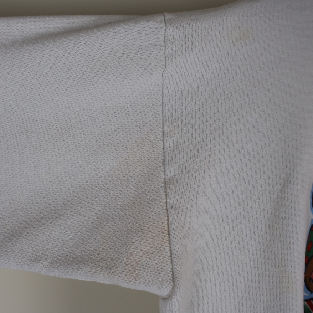 Vintage Holiday Shopping Bear Abearican Express Sweatshirt White Medium 21x24 - Picture 6 of 16